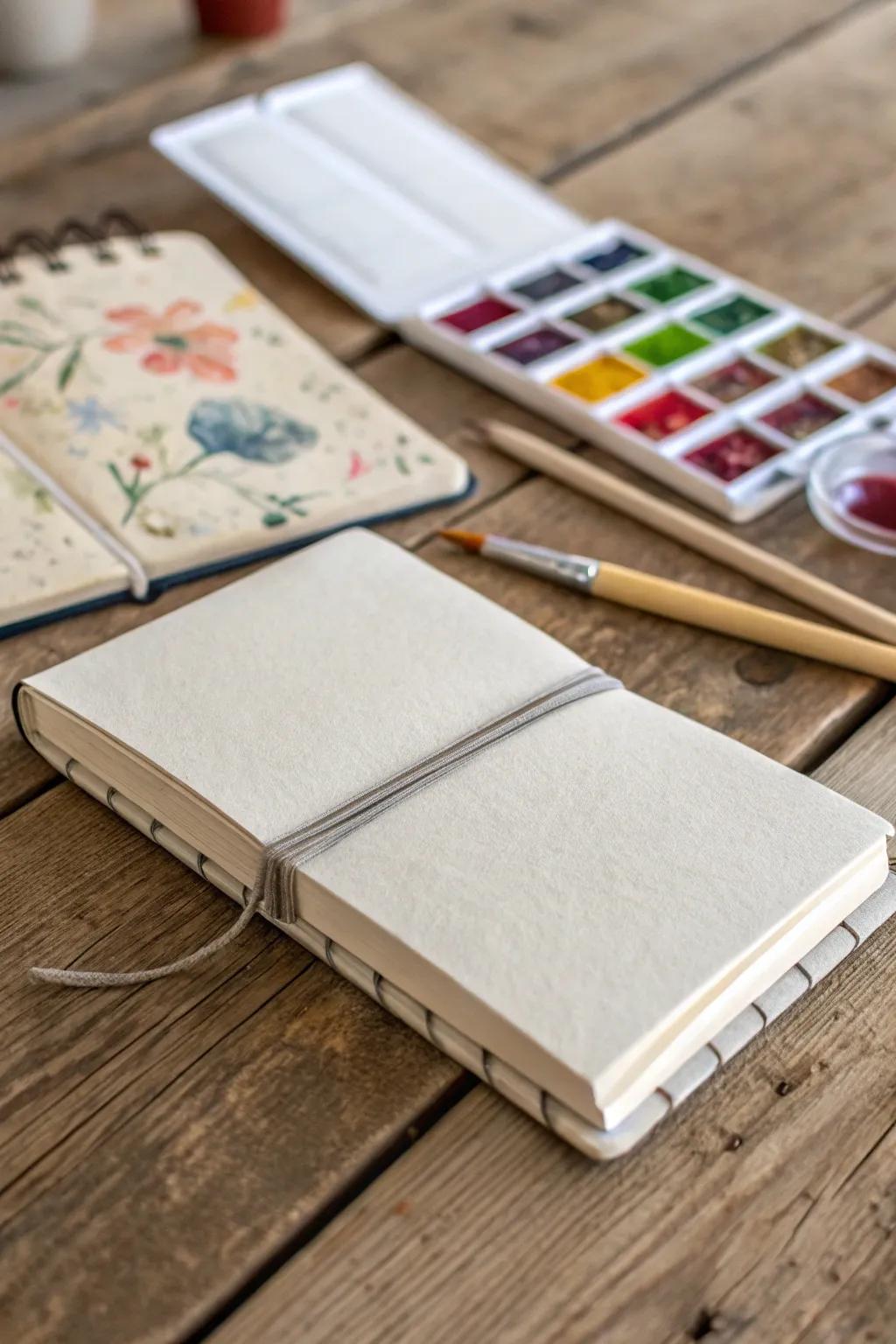 Capture inspiration anywhere with a pocket-sized sketchpad!