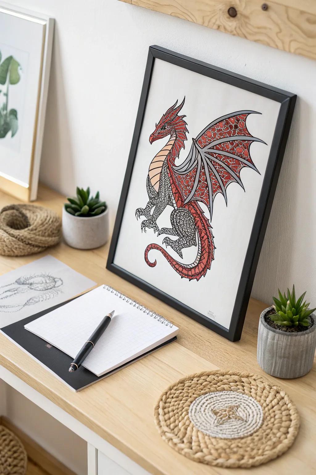 Awaken your imagination with captivating penmanship - a realm where fantasy intertwines with minimalist sophistication.