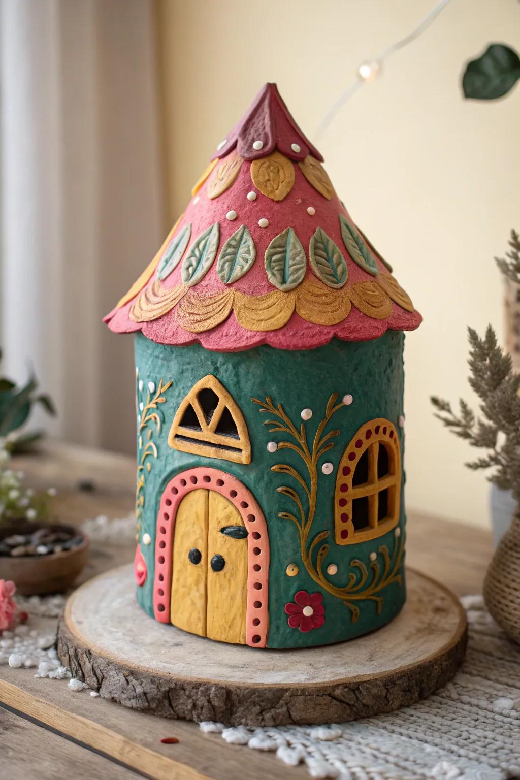 Let your imagination ascend with this charming sprite dwelling, a flawless synthesis of fancy and craftsmanship for petite digits.