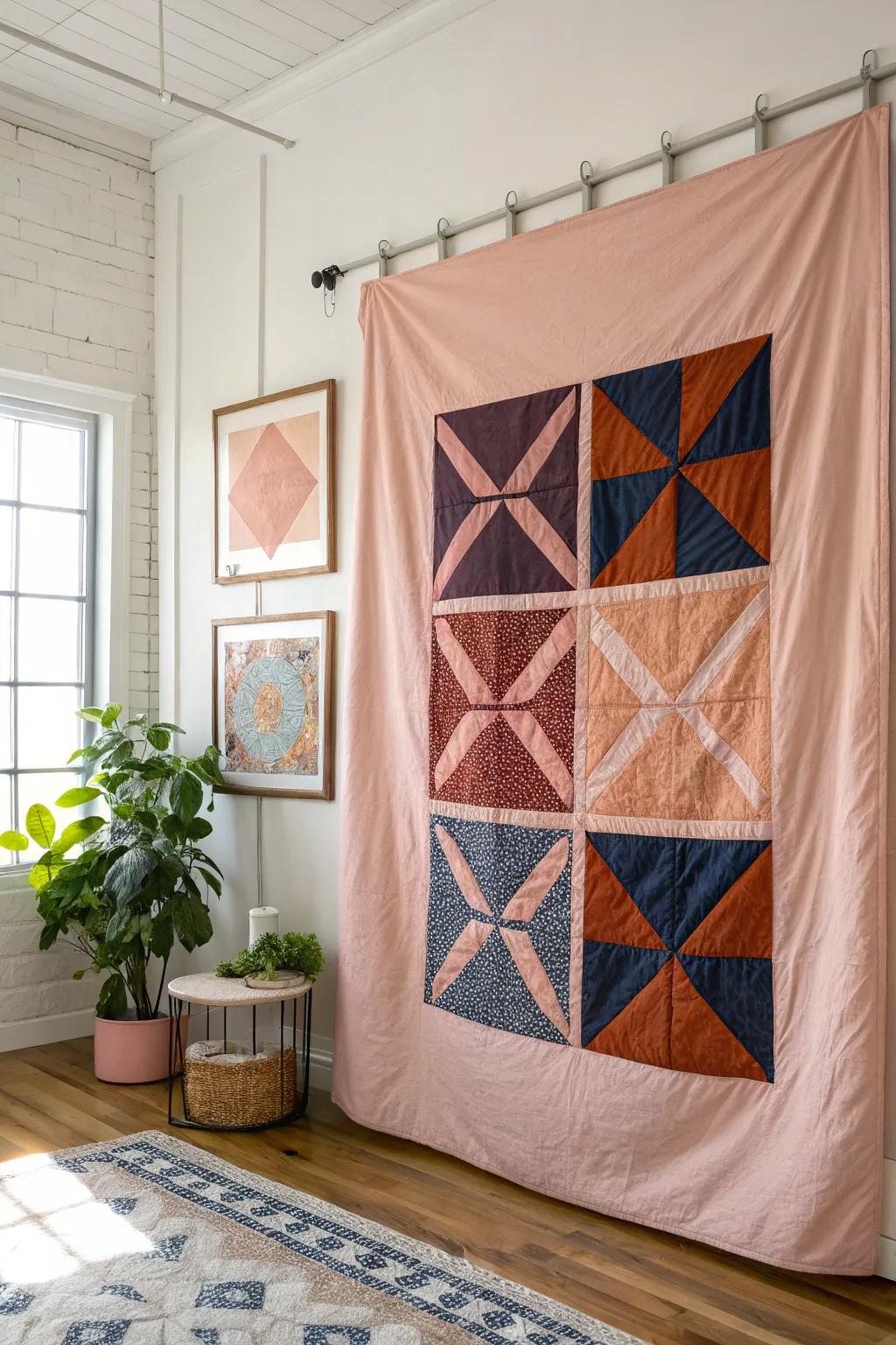 Alter your area with a hint of Magnetic Enchantment—where practicality converges with artistry in quilt design.
