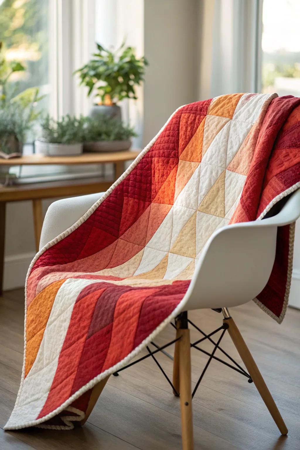 Capture the warmth of each week through a vibrant temperature quilt – a vibrant log of nature's cadence.