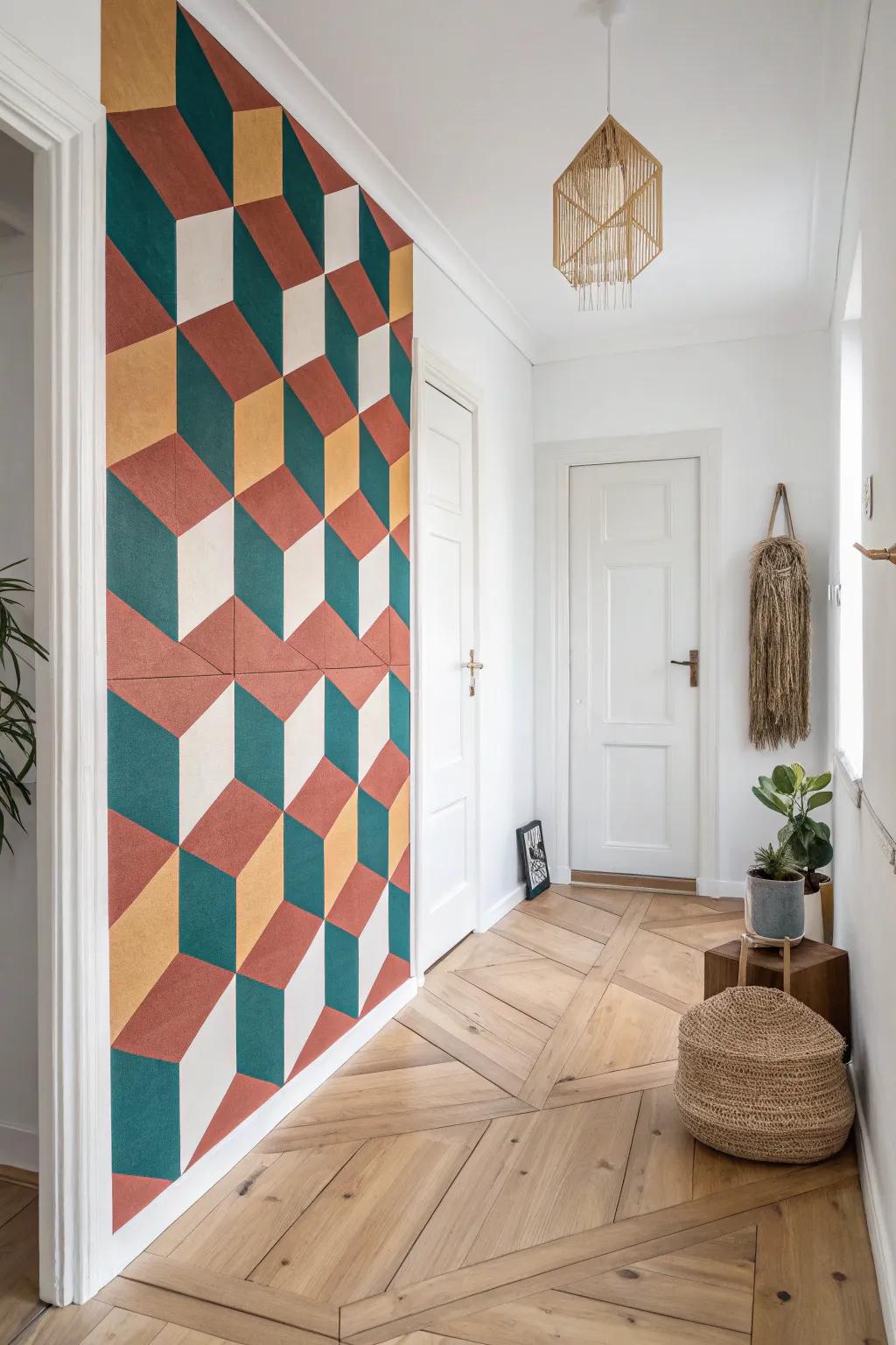 Redesign your space through playful and breathtaking optical delusions. Explore the enchantment of daring tessellations!