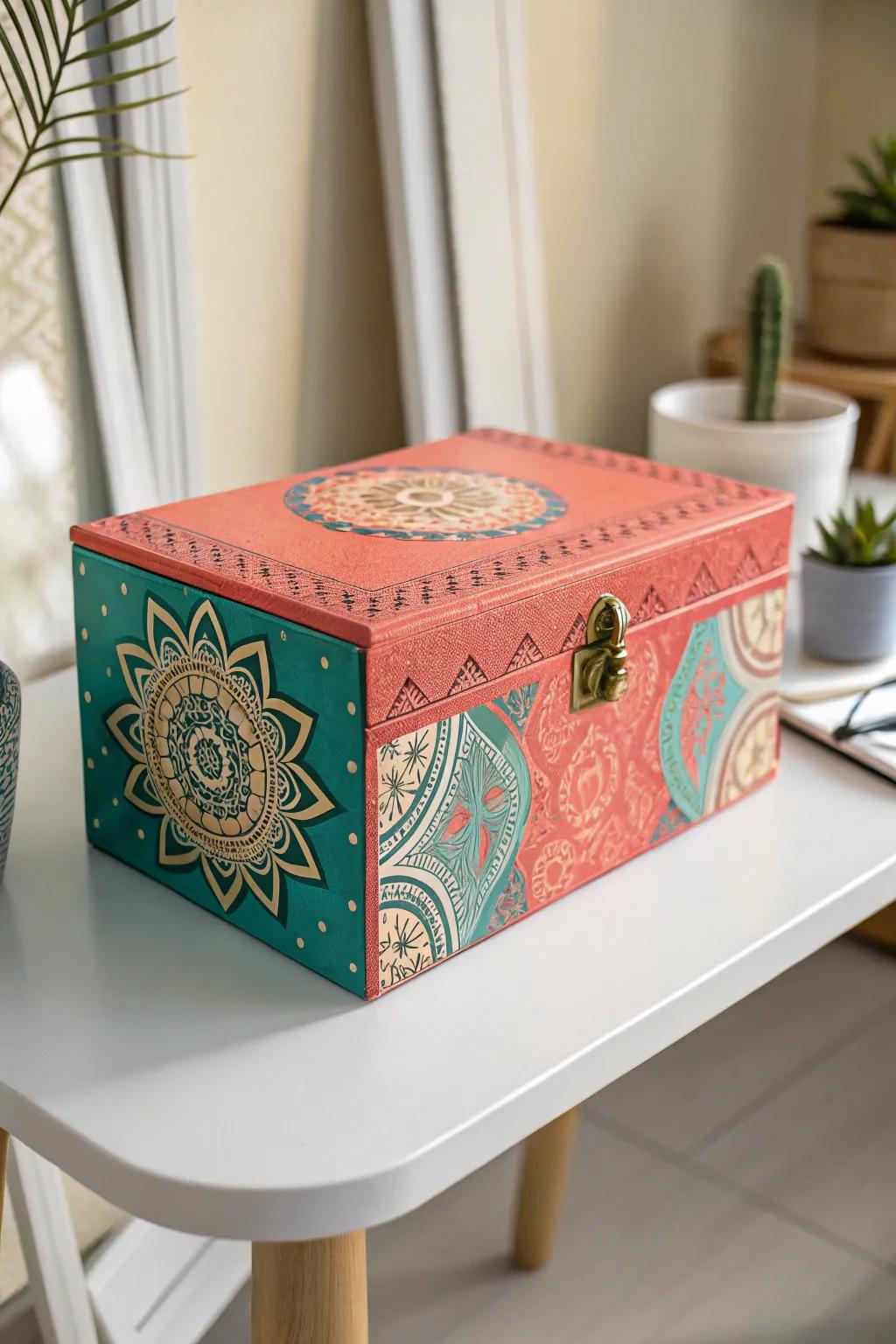 Transform memories into art with a DIY time capsule that’s as individual as the treasures within.