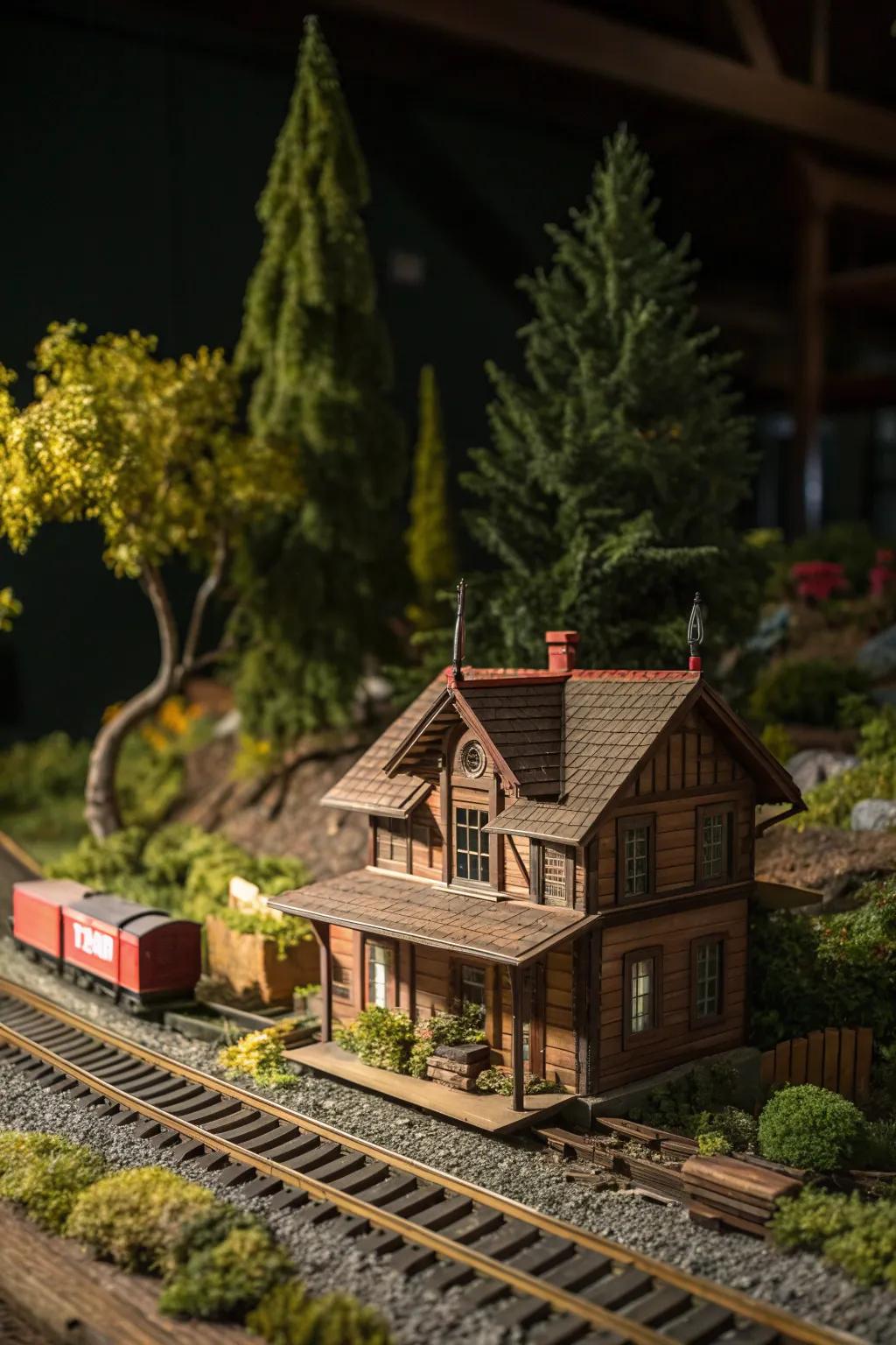 Finest craftsmanship: A one-of-a-kind depot brings your rail network to vibrancy.