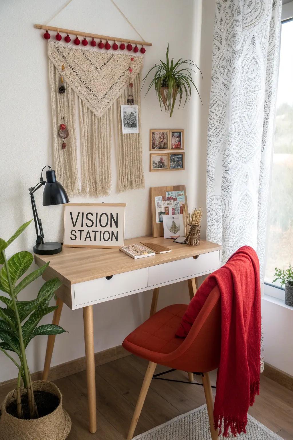 Forge your personal haven of inspiration with a beautifully crafted Vision Center.