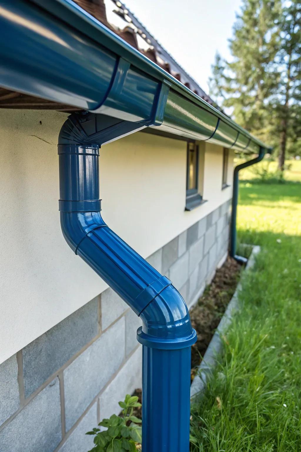Boost your home's defense with elegant and practical eavestrough extensions. #HomeImprovement #Artistry