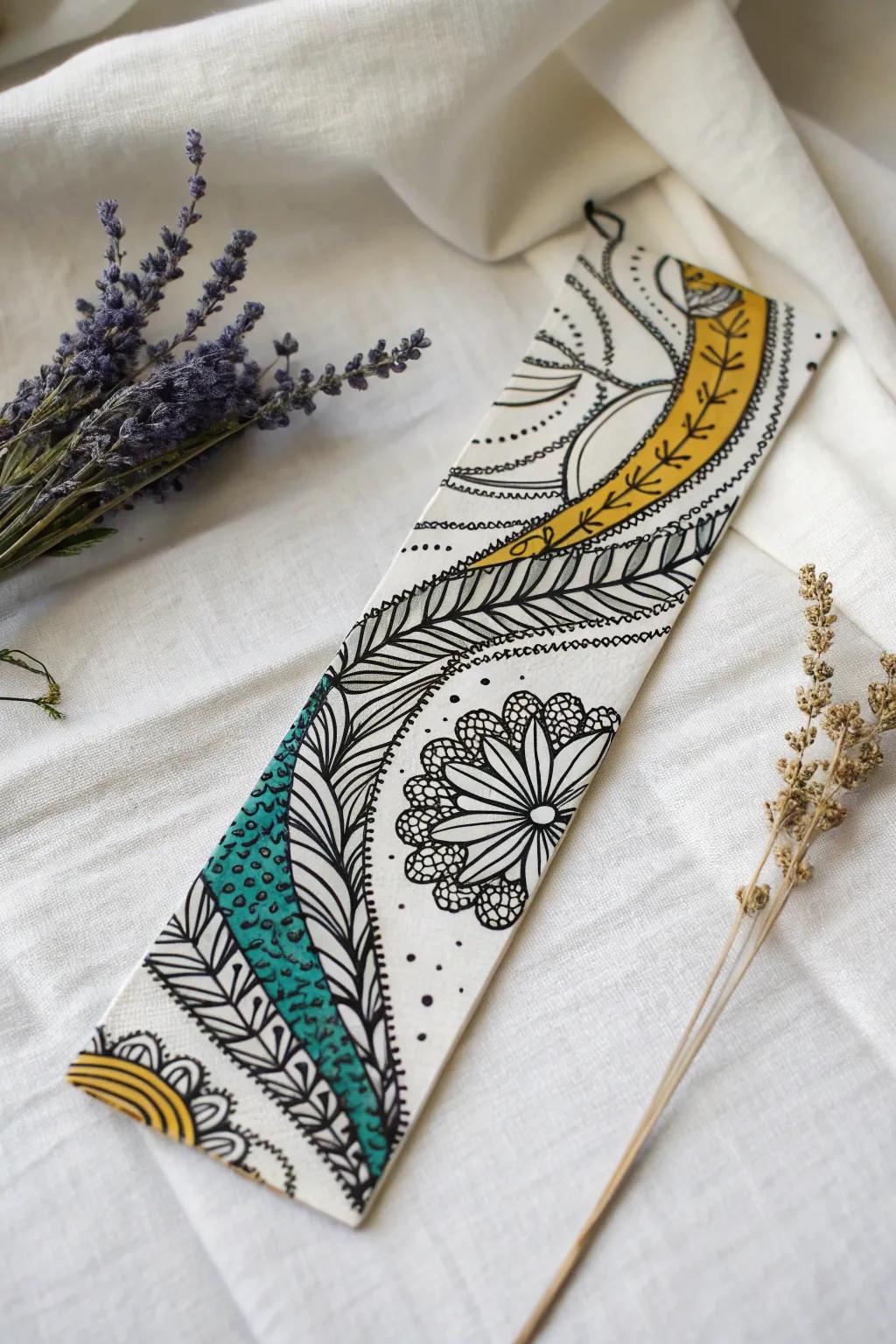 Enrich your perusing venture with bespoke zentangle folio markers, where artistry melds with simplicity.