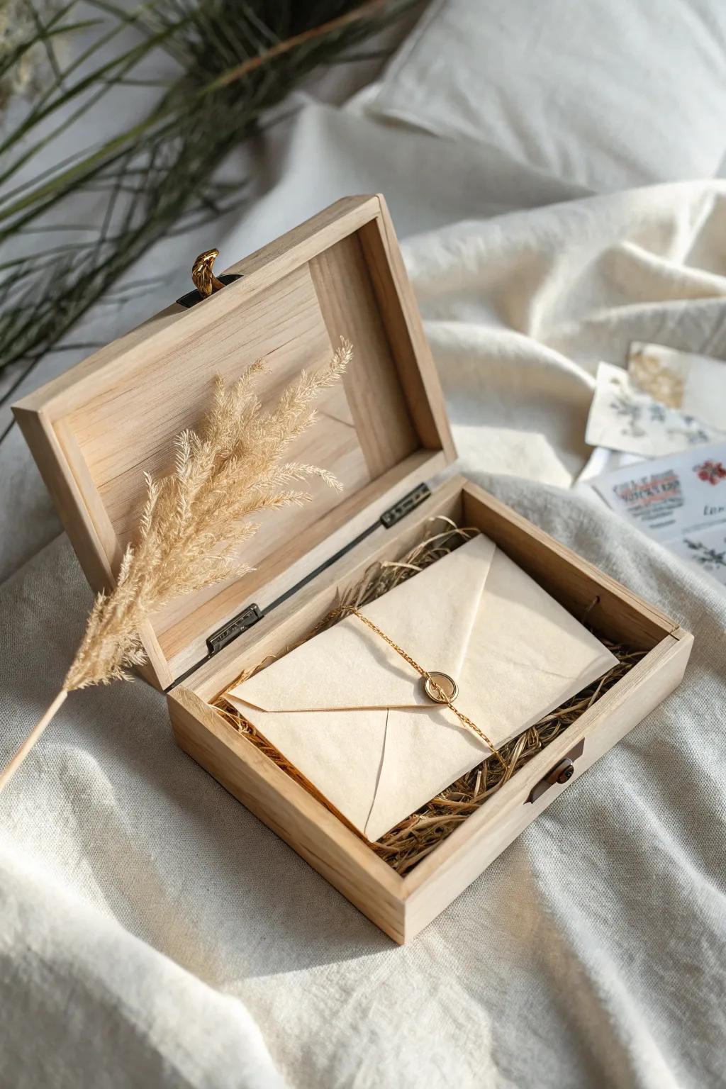 Treasure the instant: A strand of affection preserved in minimalist grace.