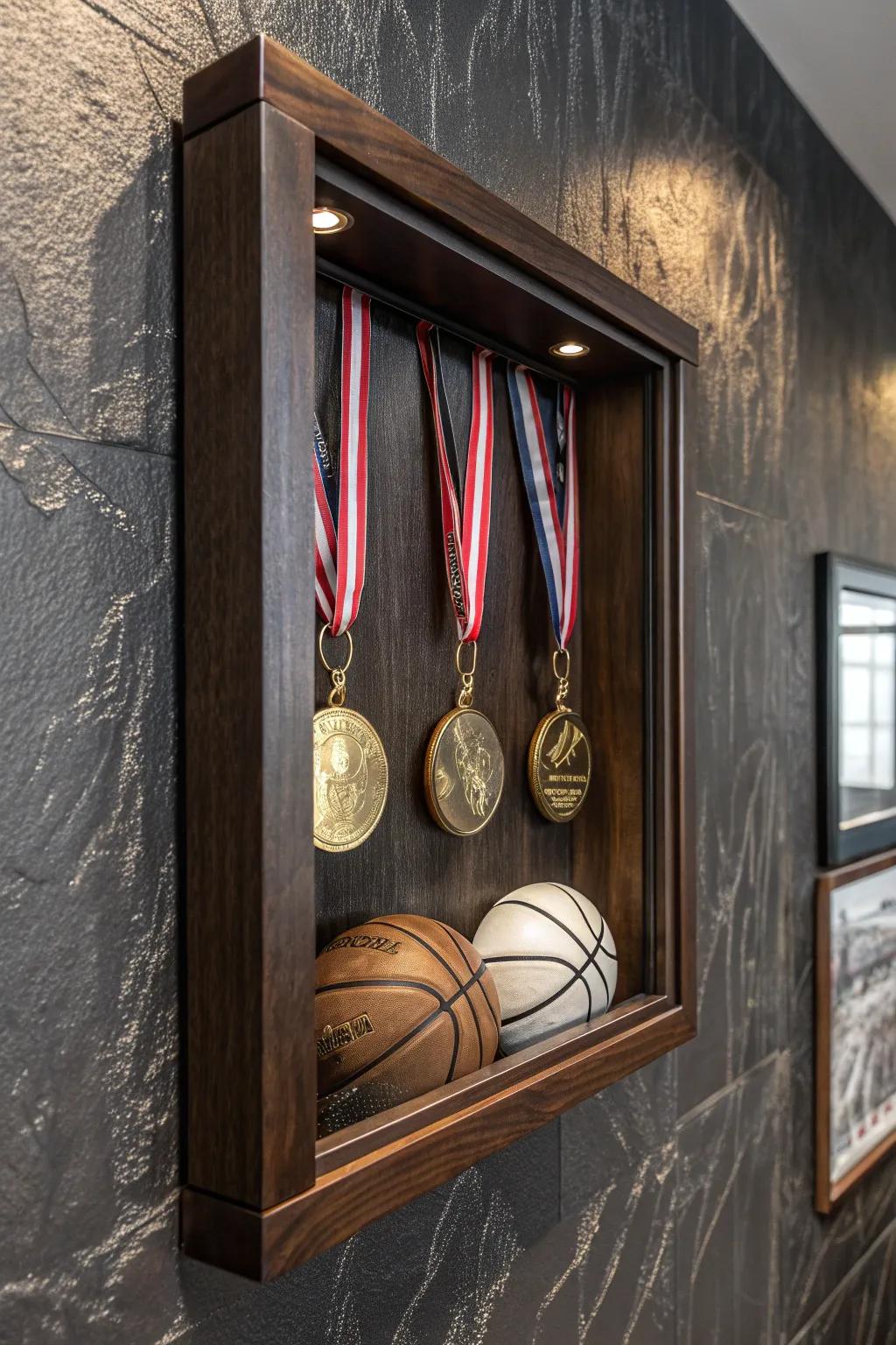 Showcase your triumphs with elegance: A showcase of achievement.