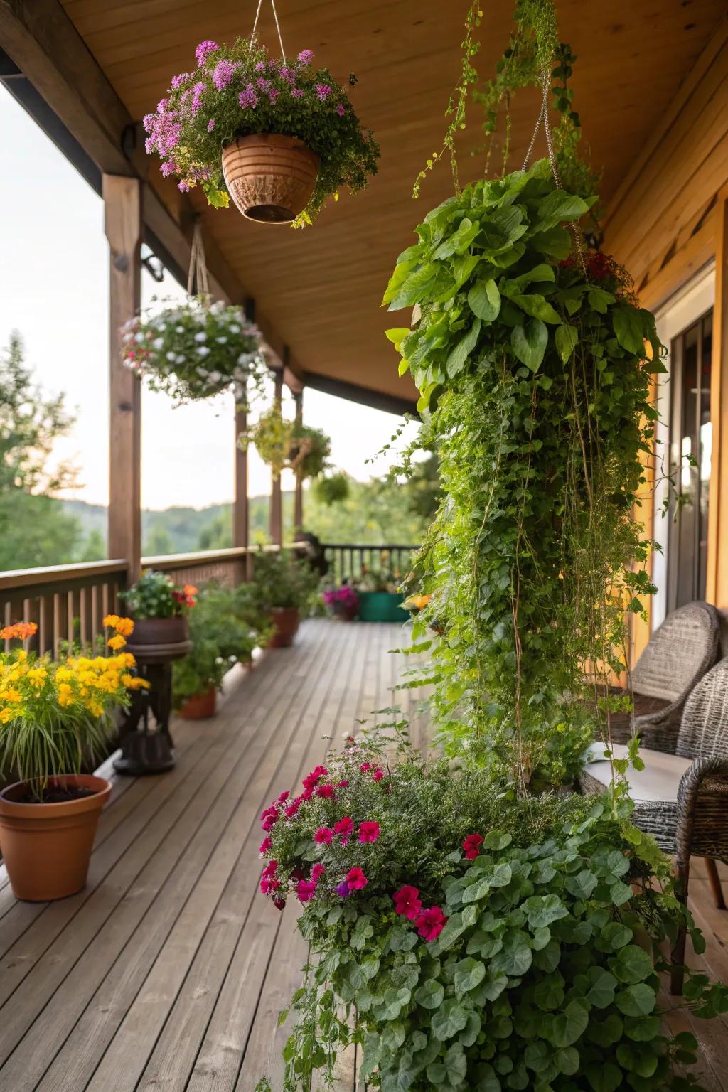 Transform your deck into a serene botanical haven without exceeding your budget. 🌿 #BudgetDeckIdeas #PlantOasis
