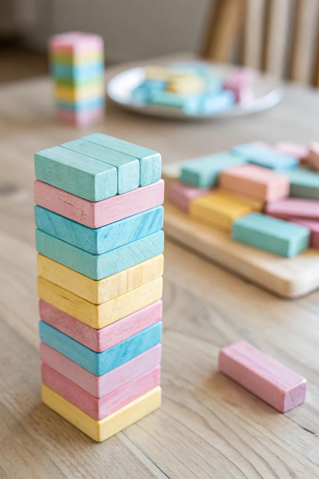 Revamp your quintessential game evening with an explosion of pastel inventiveness! 🌈✨ #ChromaticCrafts #ScandiBoho