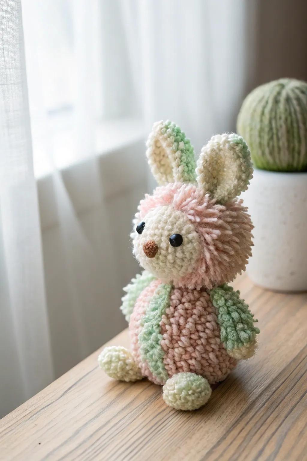 Say hello to your new fluffy buddy, created with affection and ingenuity!