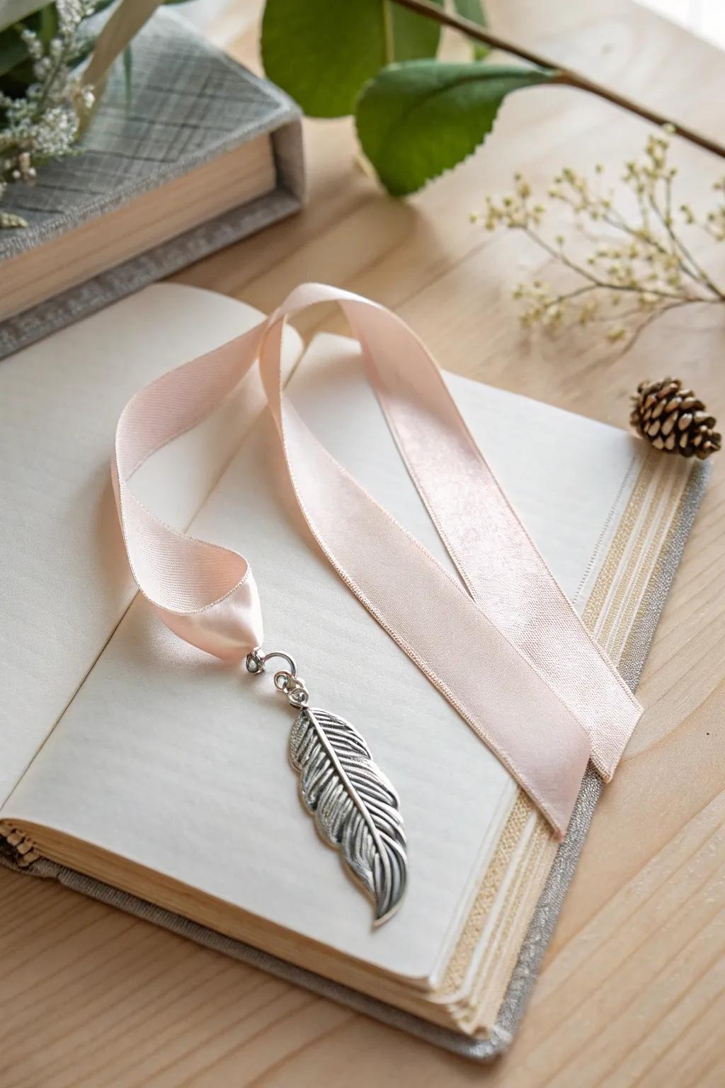 Elevate your reading experience with a hint of sophistication—handcrafted band and trinket bookmarks that are as exquisite as they are functional.