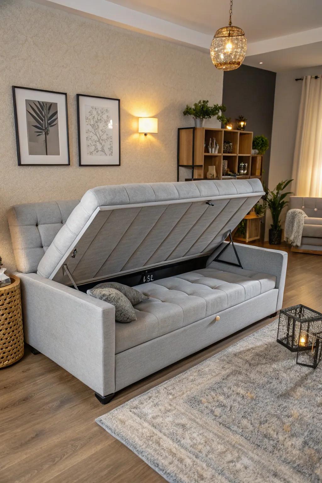 Revamp your area with the ideal combination of comfort and panache. Discover the adaptability of an adaptable couch Murphy bed for your family room.