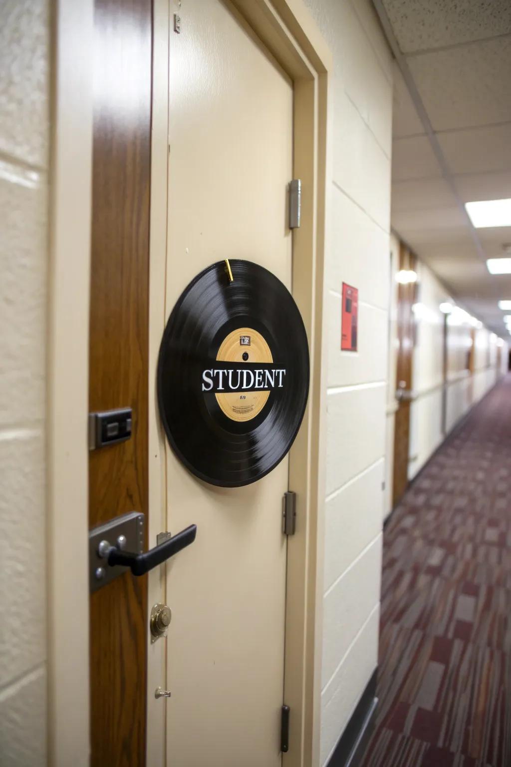 Classic disc name tags contribute a hint of sentimentality and melody.