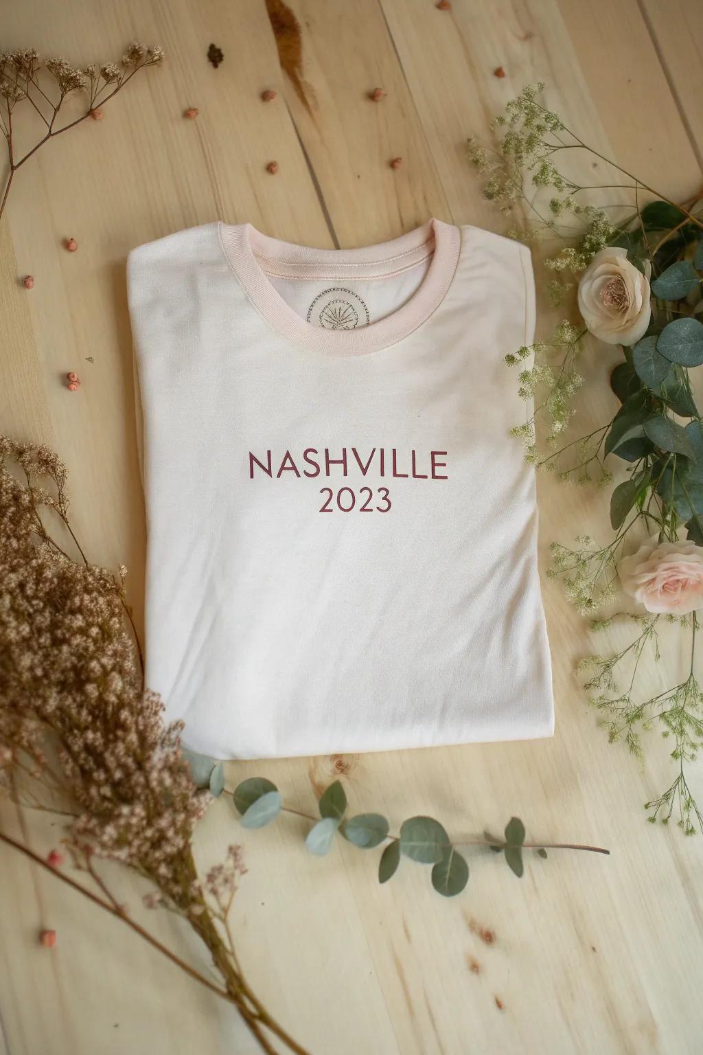 Capture memories in style with personalized destination shirts that tell your journey's story.