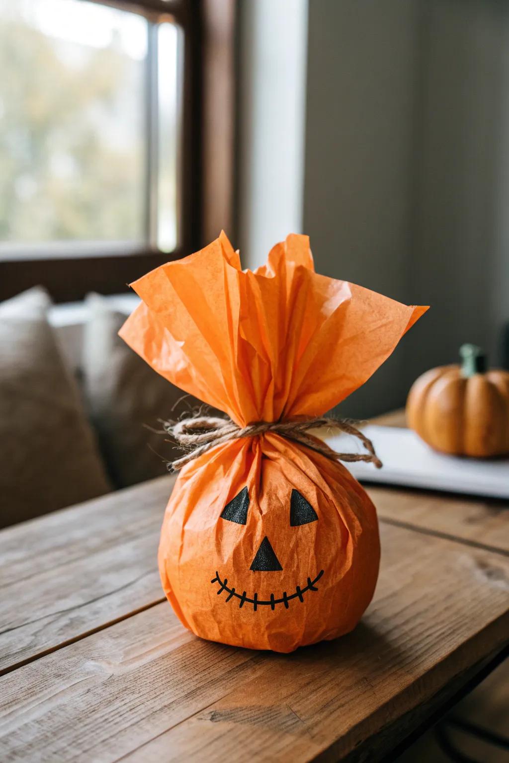 Transform your Halloween treats into irresistible mini pumpkin treasures! 🎃✨