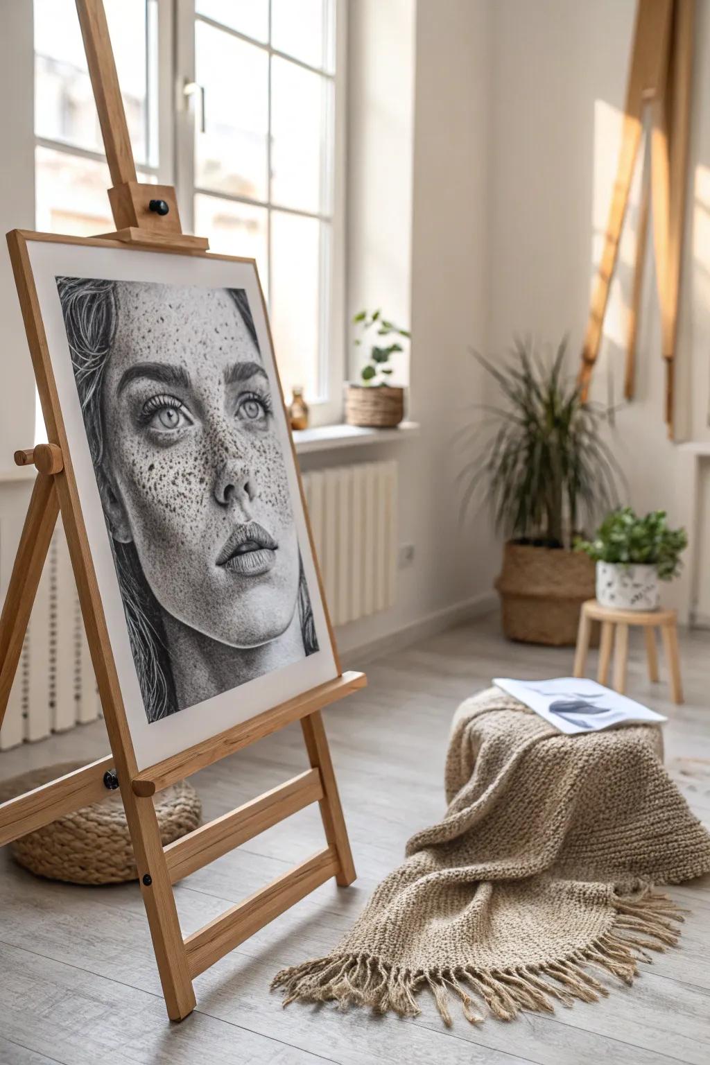 Giving stories life through realism—each stroke a whisper of sentiment.