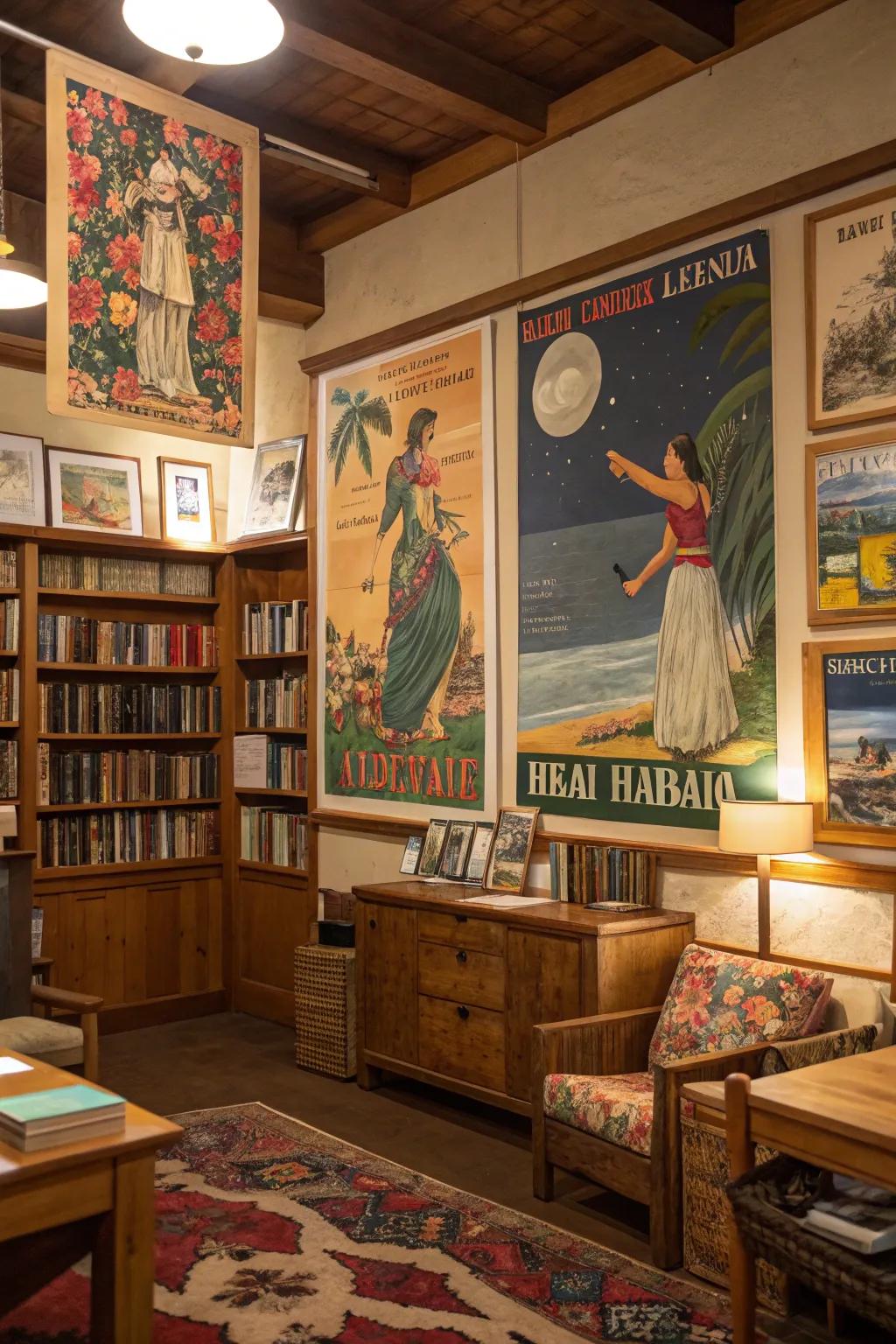 Notable emblems instill your space with the rich heritage of Hawaii.
