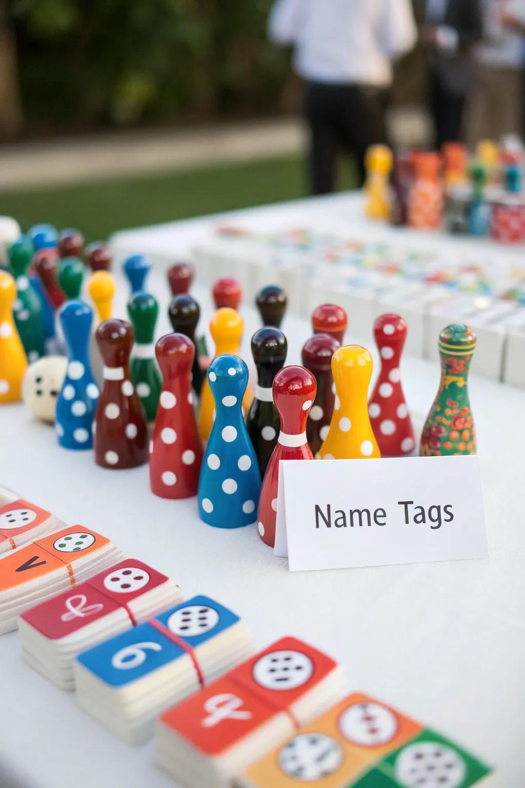 Personal details that make your game night truly unique.