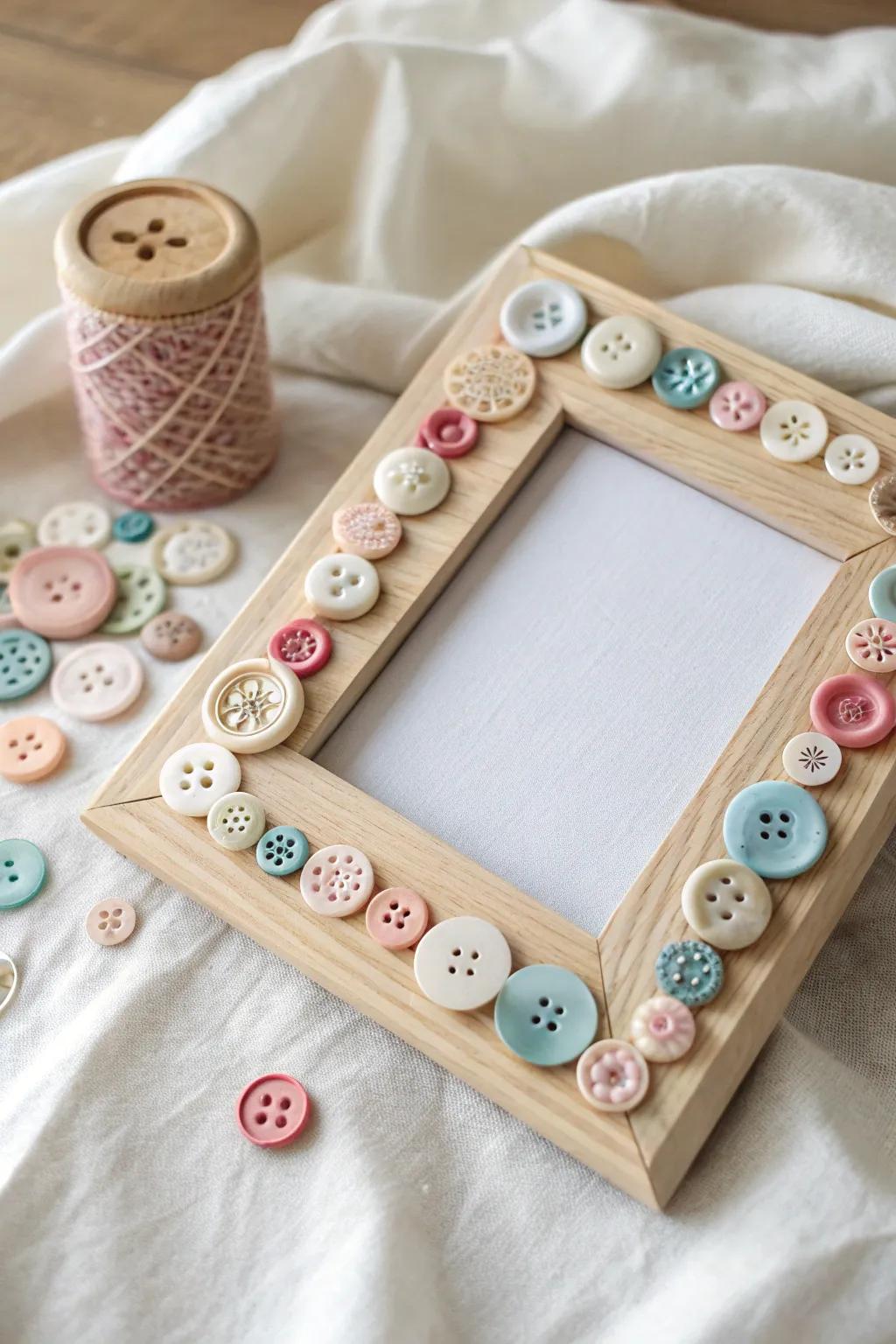 Convert your antique studs into a captivating masterpiece with this Studded Extravaganza frame concept!