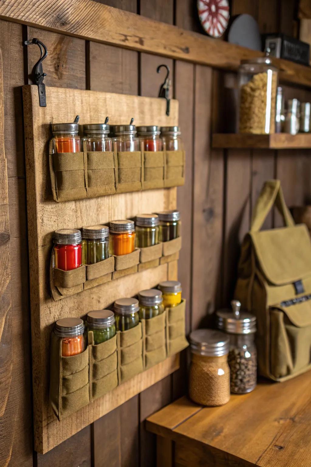 Revolutionize your cooking space with a modular herb display: practical, chic, and distinctly yours!