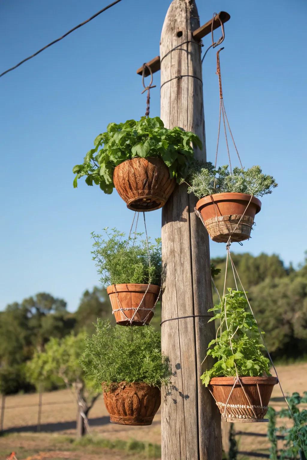 Redesign the ordinary into the extraordinary, constructing an elegant elevated herb ensemble!