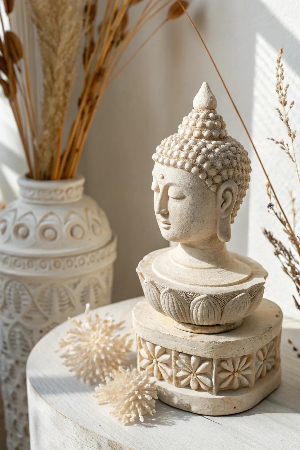 Uncover the allure in understatement with intricately detailed compound artistry.