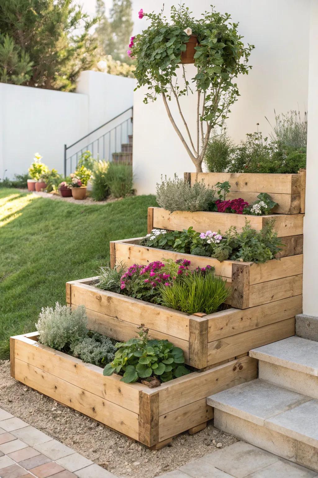 Elevate your garden with graded elegance—where artistry unites with organic allure.
