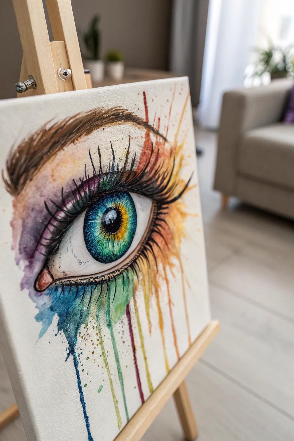 Examine the essence through spirited artistry—where simplicity aligns with vibrant expression.