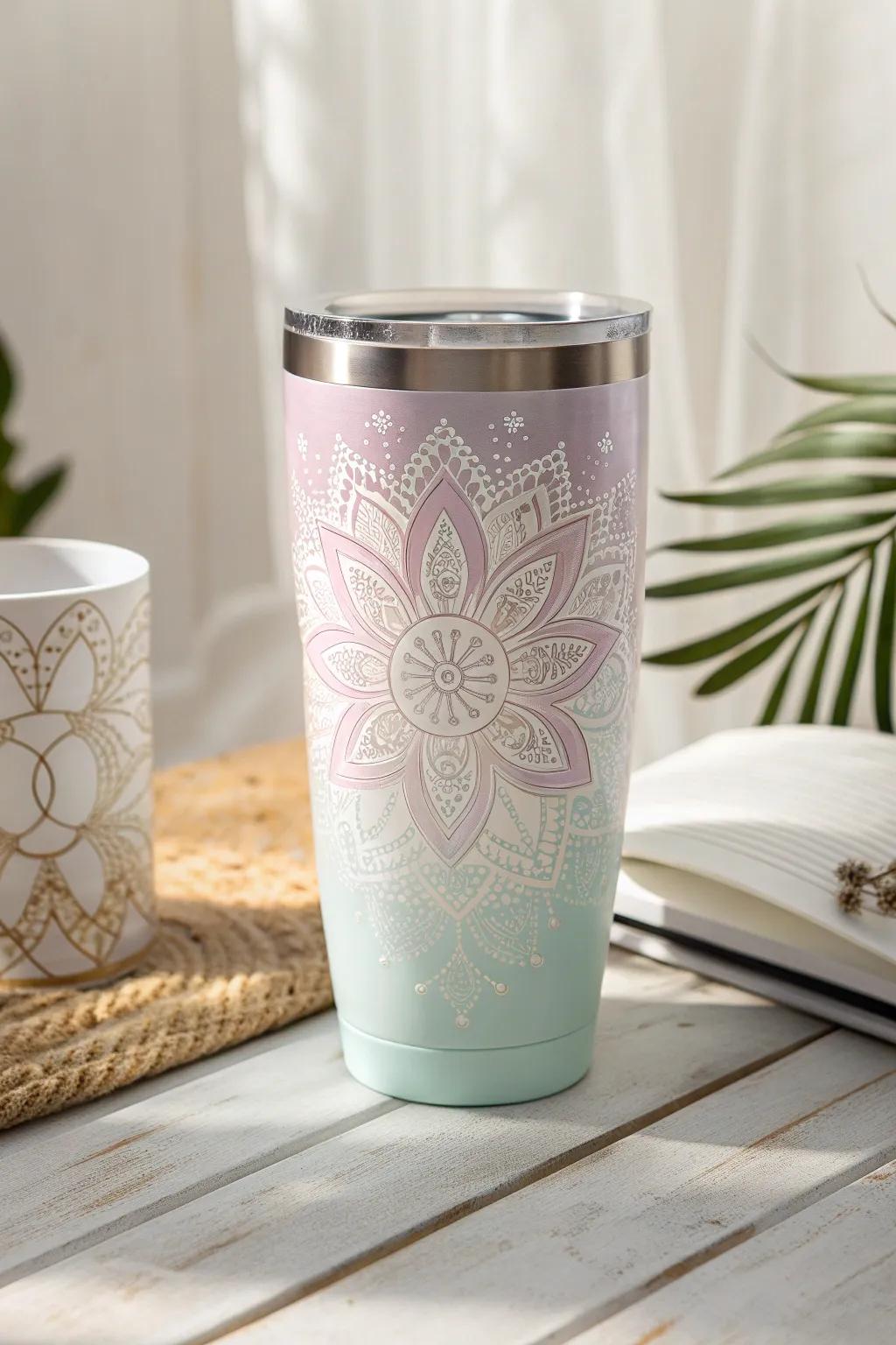 Enhance your daily sips with a touch of handcrafted refinement. 🌿✨ #CraftCreations #BohoChic