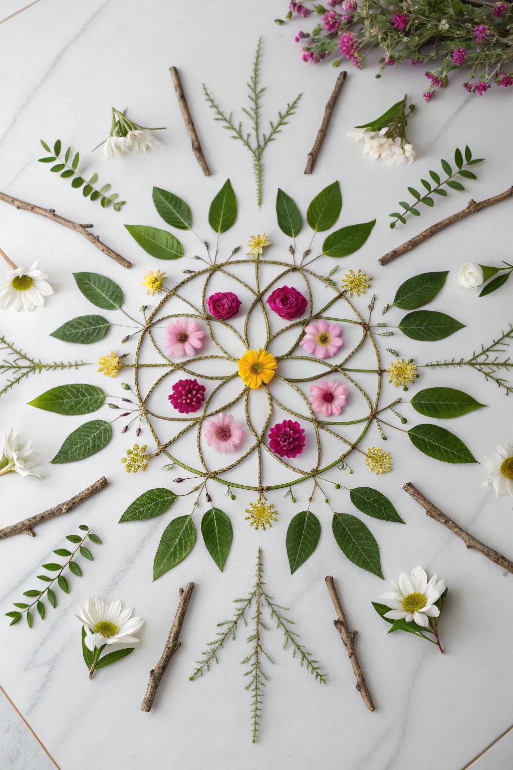 Design your personal nature-inspired composition and usher in a hint of tranquil elegance into your dwelling.