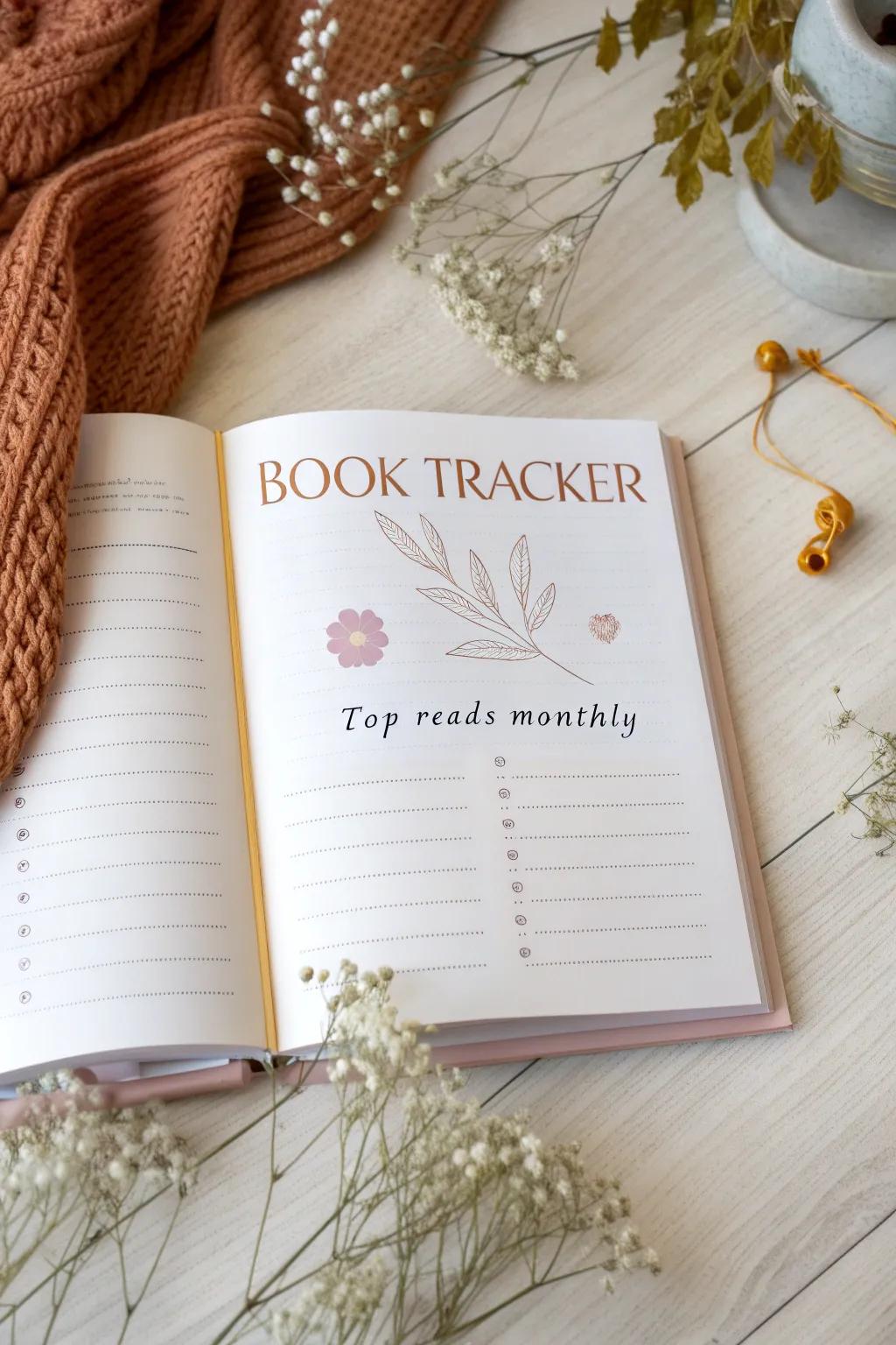 Seize your outstanding reads via minimalist elegance and a smattering of boho charm.