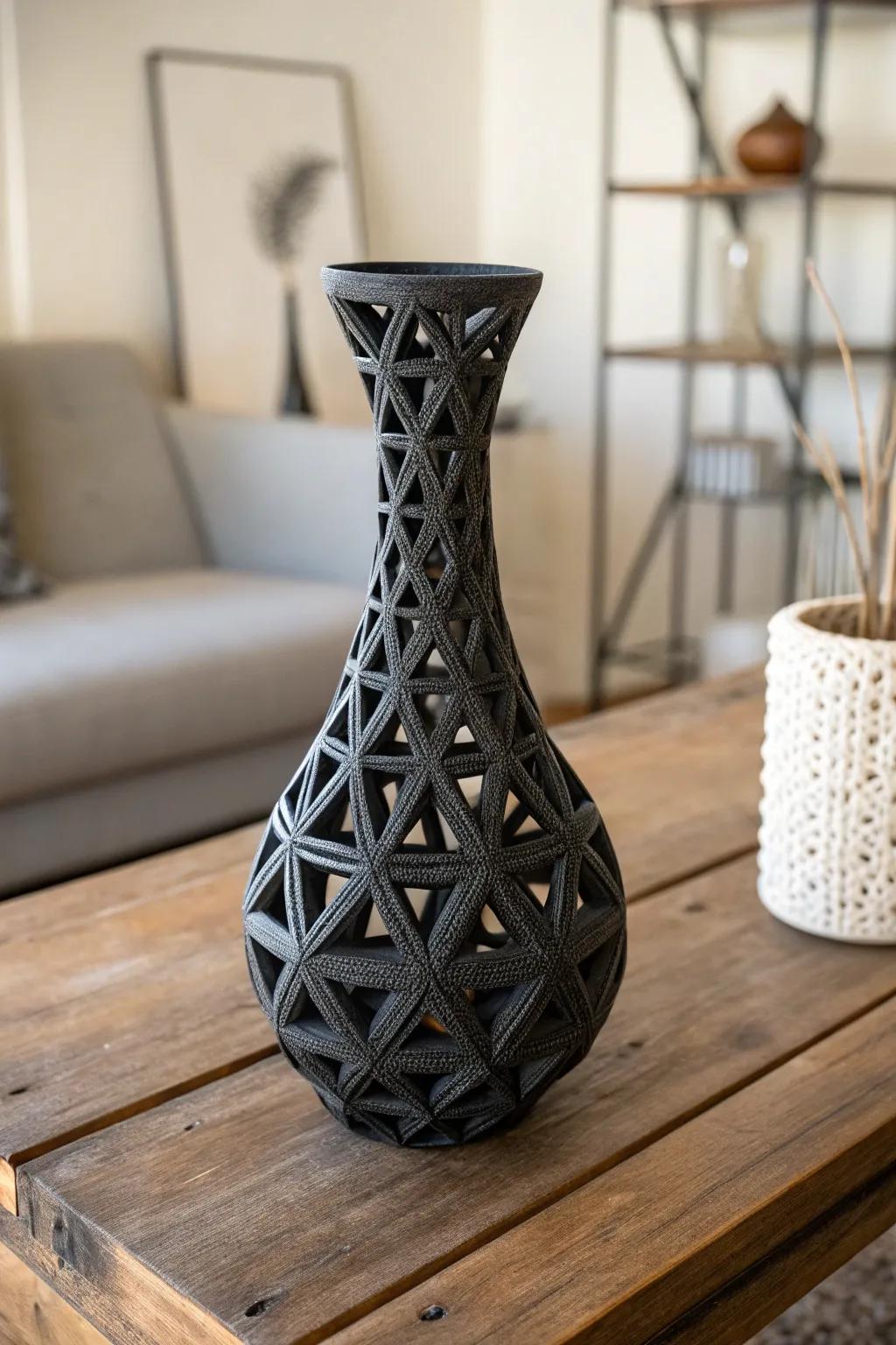 Elevate your dwelling with a handcrafted, additive manufacturing marvel: the quintessential fusion of artistry and ingenuity.