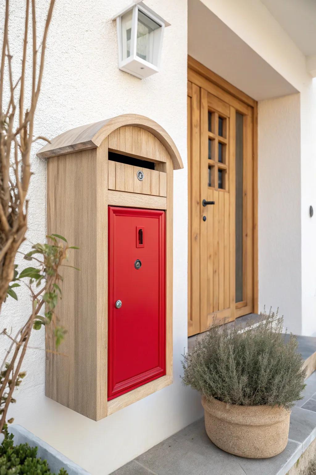 Revitalize your mailbox with a splash of daring color – where classic design meets modern simplicity!