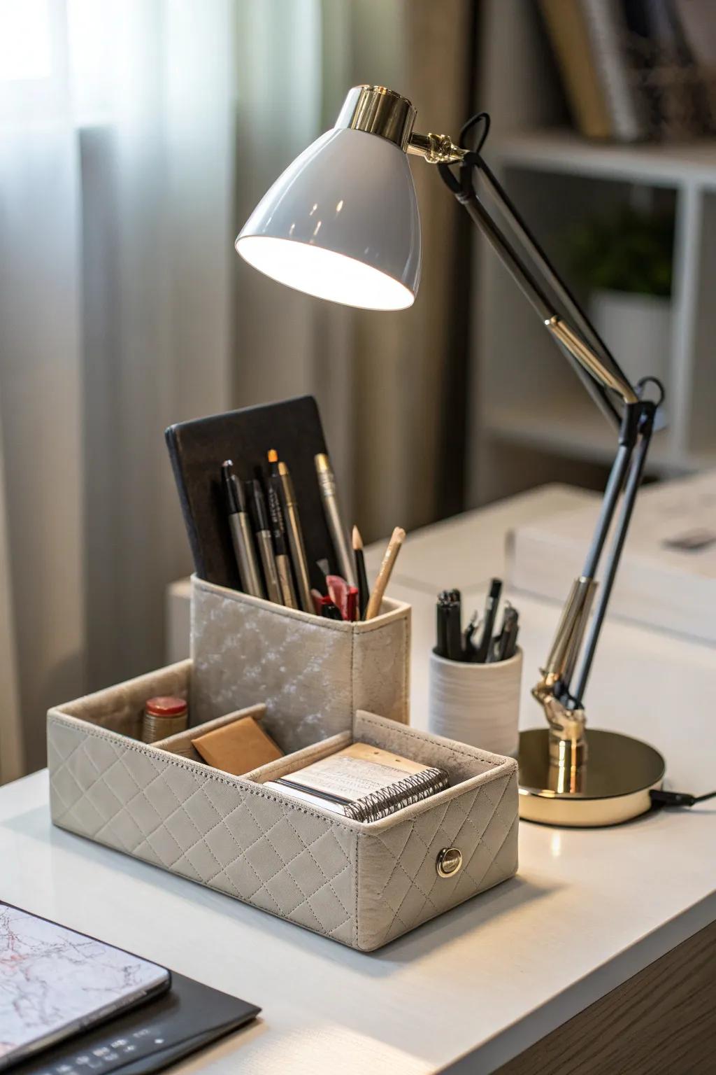 Useful accessories blending practicality with style.
