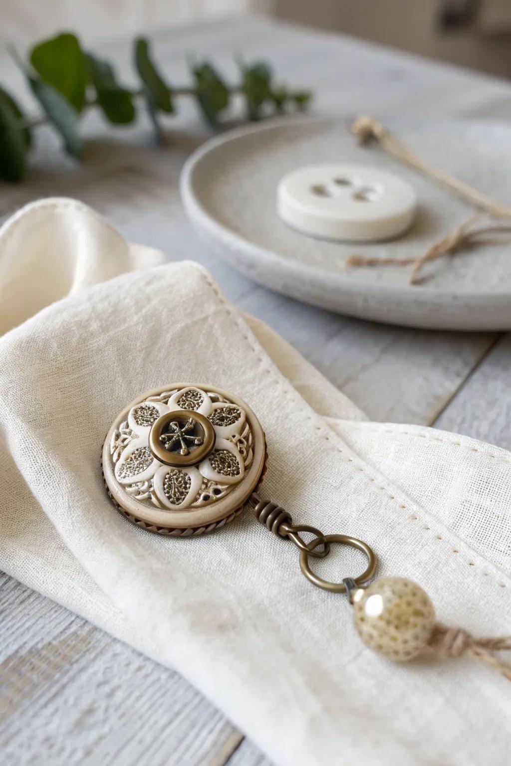Transform memories into style with this vintage-inspired badge reel.