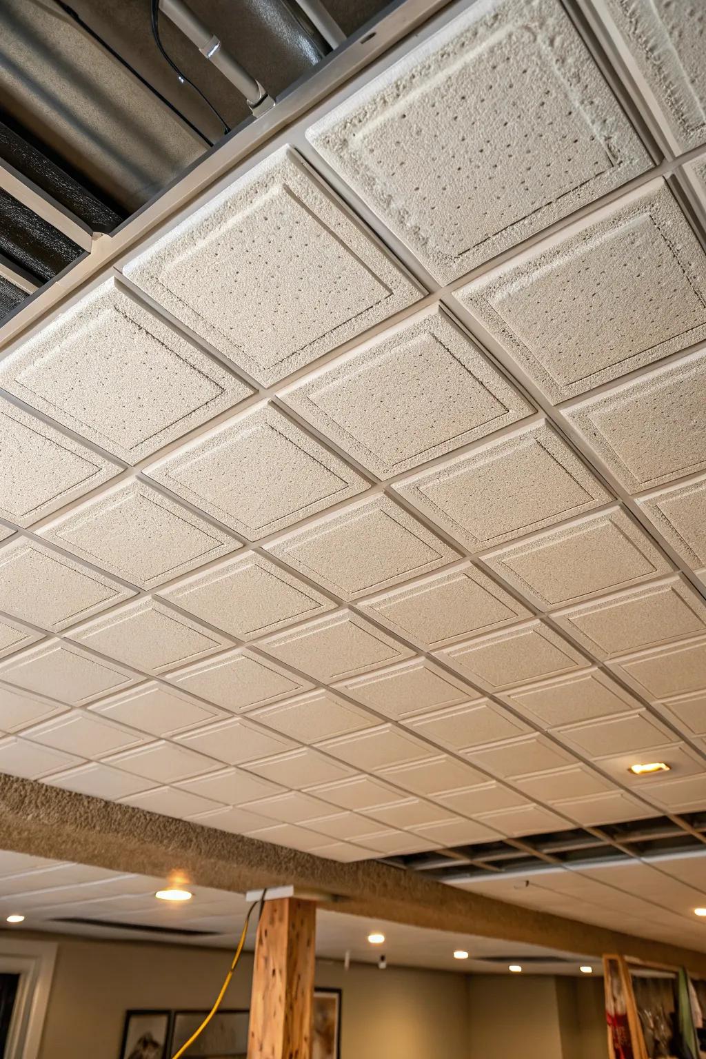 Elevate your area with expertly constructed lowered ceilings for both design and utility.