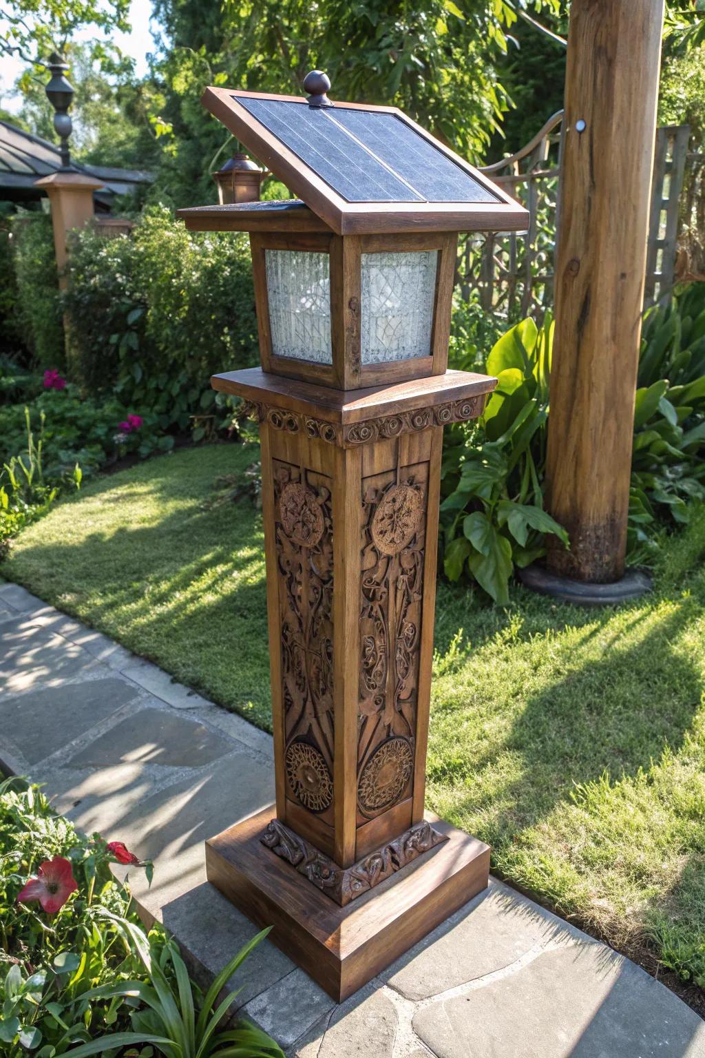 Light up your garden with stylish solar power and excellent craftsmanship.
