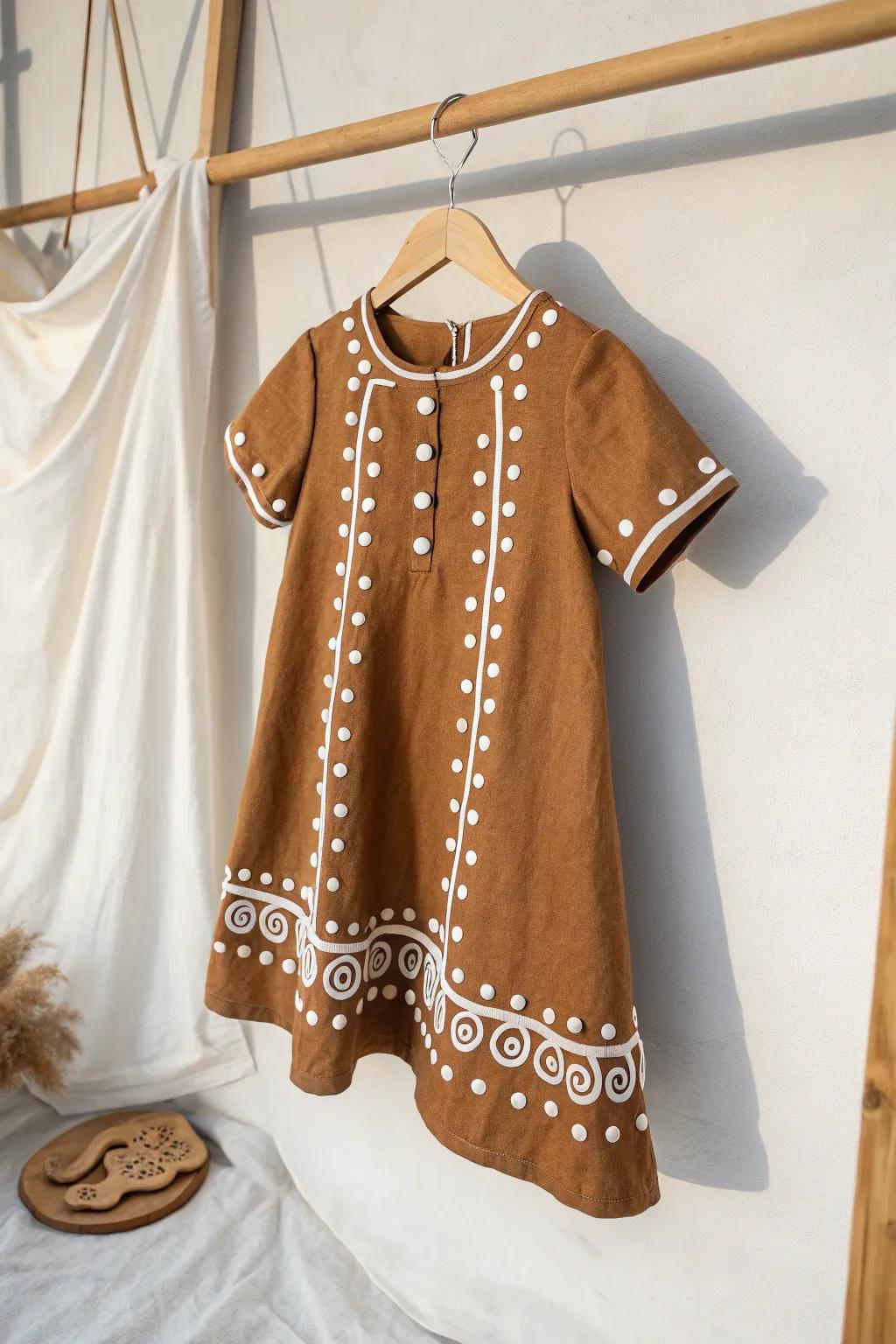 Lovable simplicity for the celebratory period: Fashion your own charming gingerbread appearance through a hint of ingenuity!