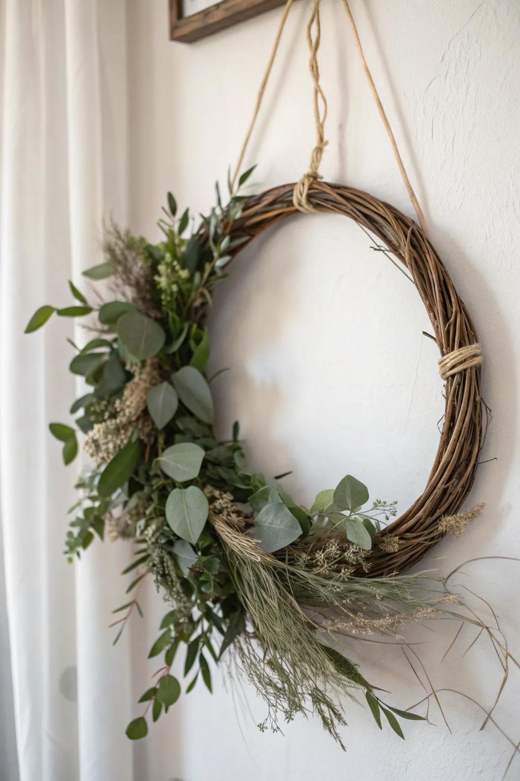 Embrace the beauty of nature with a handcrafted organic artistry—perfect for a touch of tranquility in your home decor.