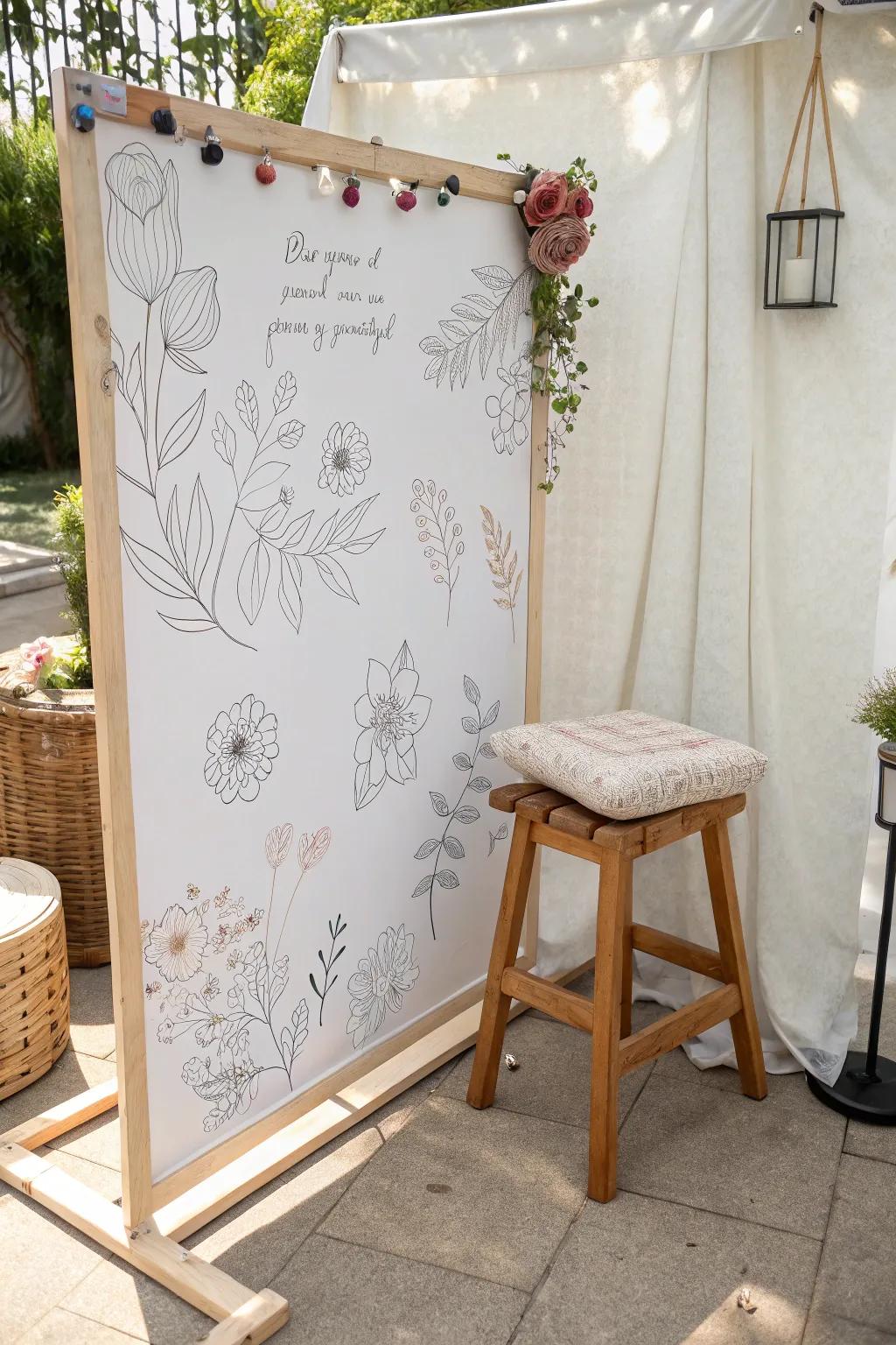 Capture Recollections with Panache: A Minimalist DIY Snapshot Corner with Boho Panache 🌿📸