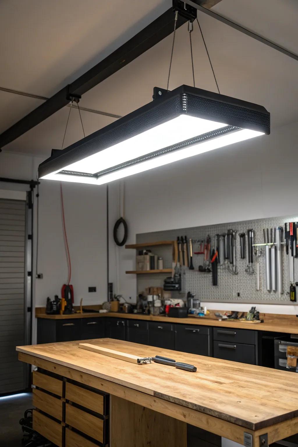 Transform your garage into a masterpiece of precision with superior LED lighting.