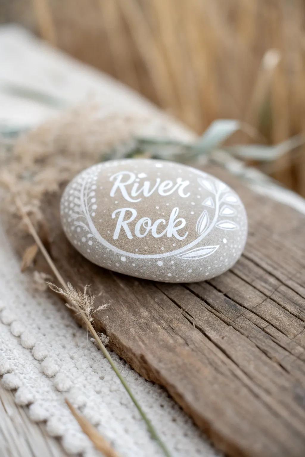 Creating esteemed memories through heartfelt message rocks.