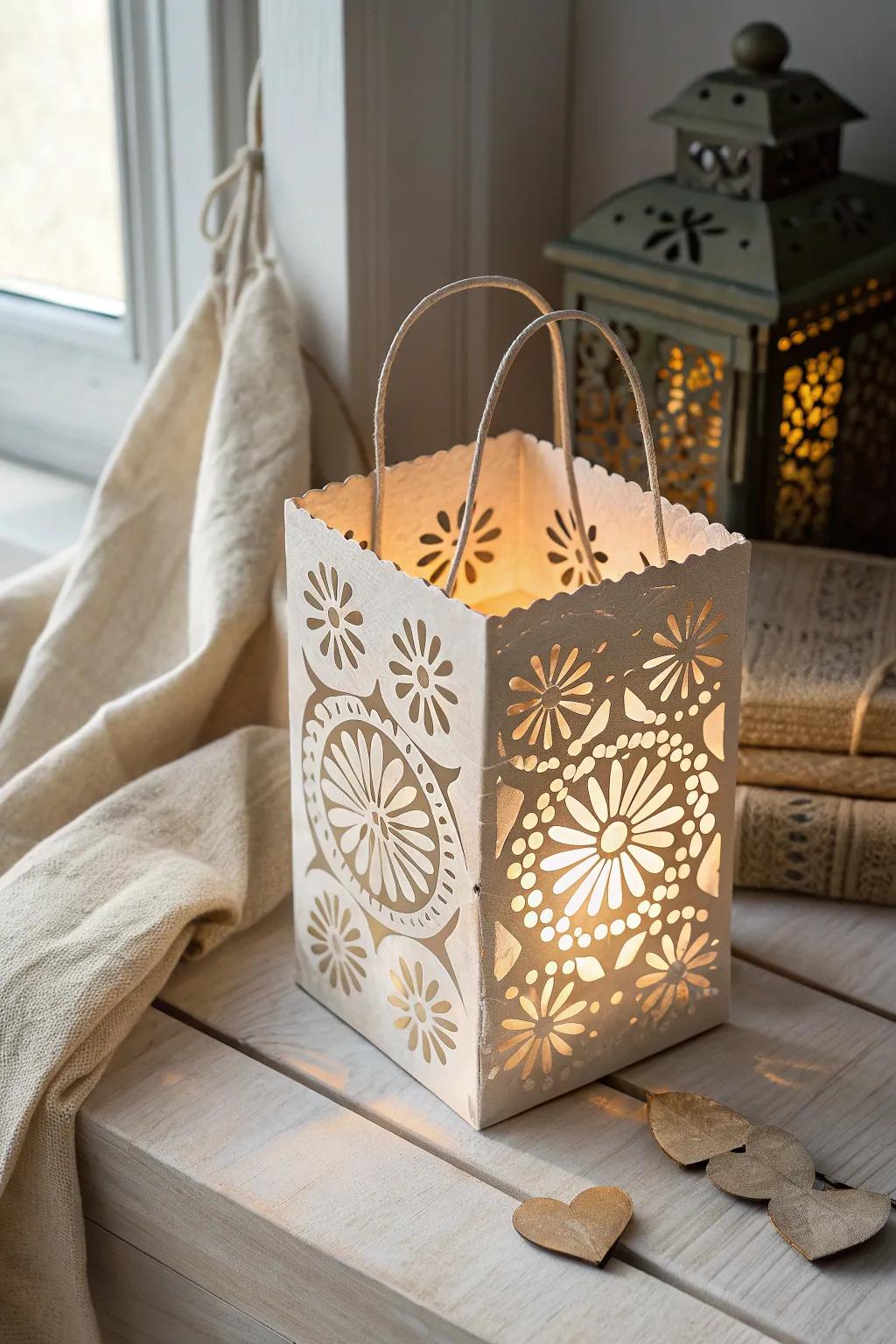 Radiate your Halloween with these captivating Illuminating Treat Satchels, ideal for a snug evening in.