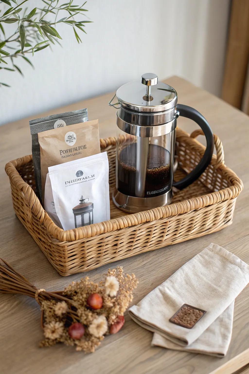 Elevate your mornings with our Handcrafted Coffee Treasury – where simplicity converges with opulence.