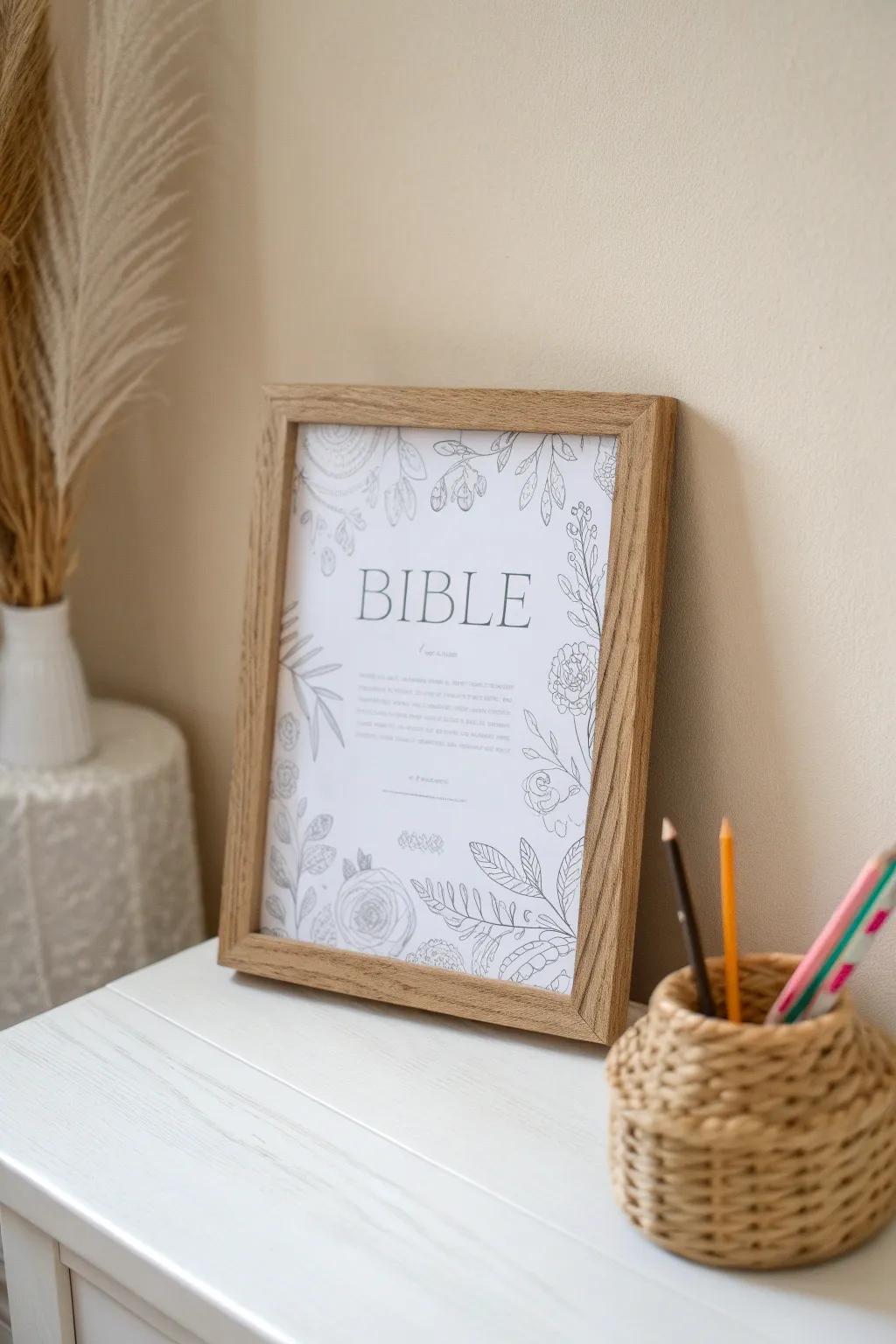 Embrace ingenuity and contemplation through these serene footprint hued pages.