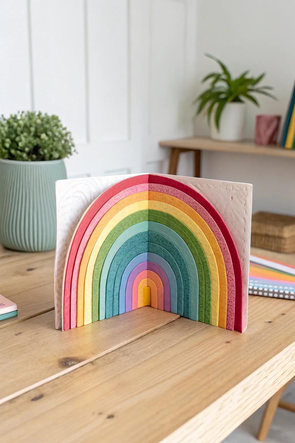 Conjure enchantment with an emerging spectrum card—an enchanting keepsake that stuns and delights with each crease.