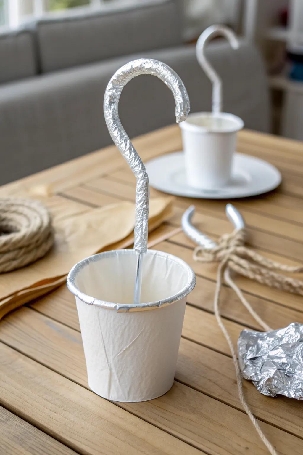 Embark on a creative odyssey with this delightful pirate claw craft!