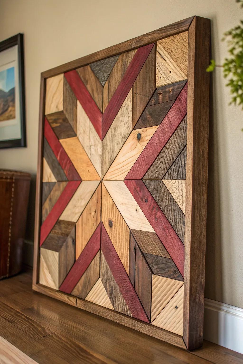 Weave your narrative: Let your walls articulate through singular, handcrafted timber art.
